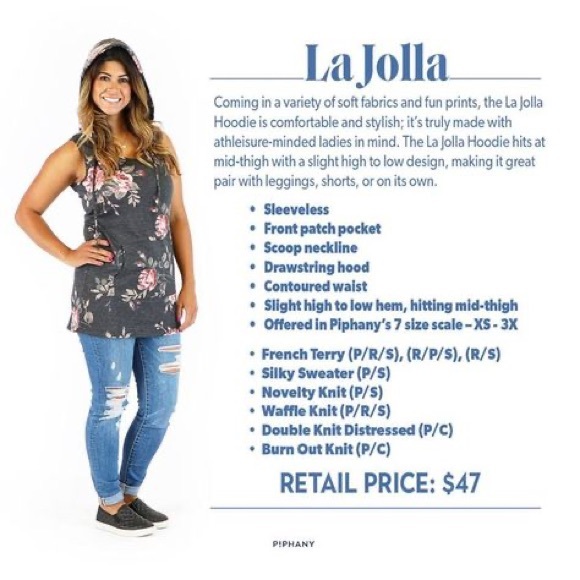 Piphany Activewear Vest - Picture 2 of 6